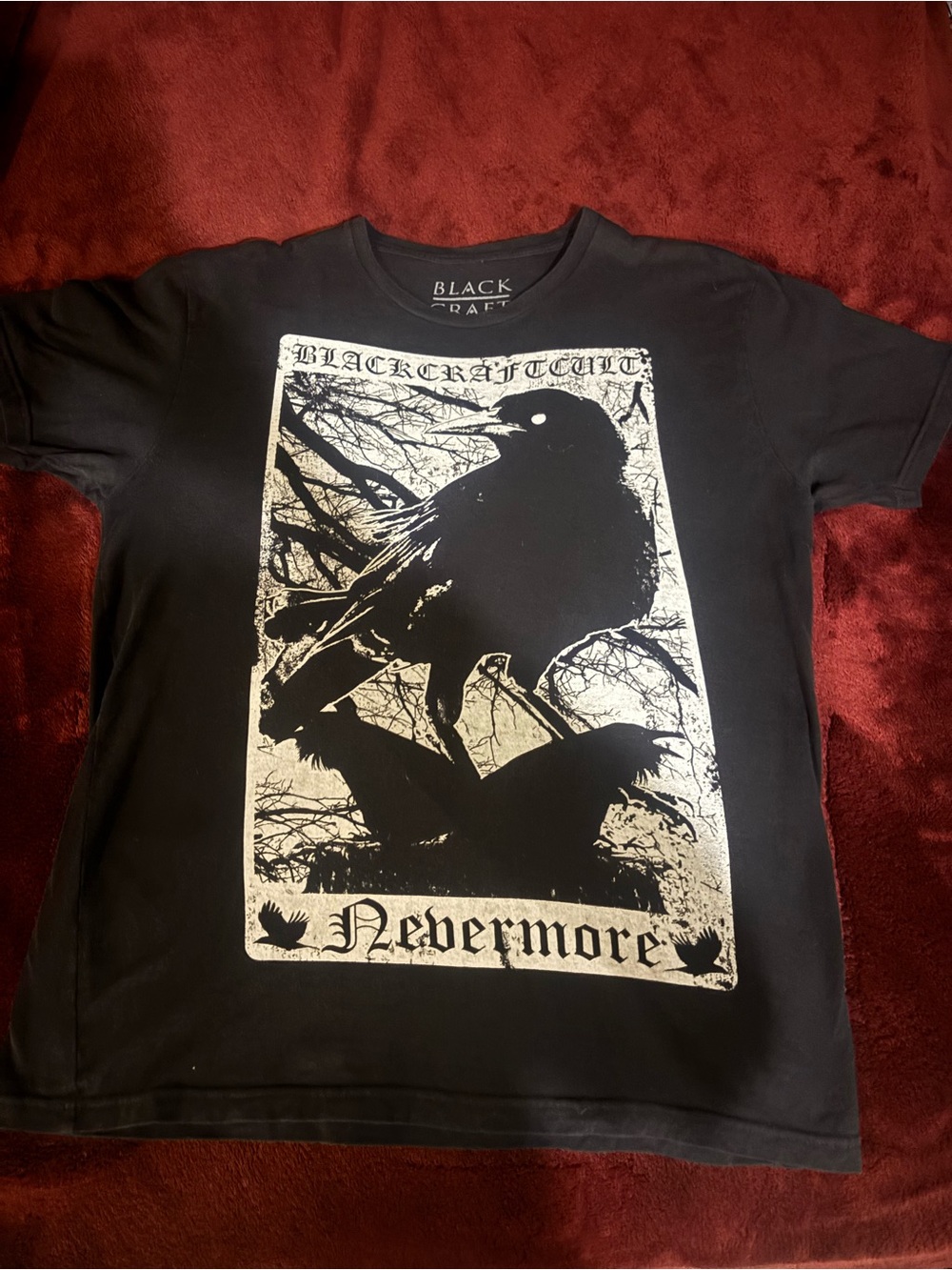 Blackcraft Cult Nevermore Graphic Short-Sleeve Tee - Black